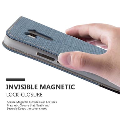 HTC U11 PLUS Pungetui Cover Case (Blå)