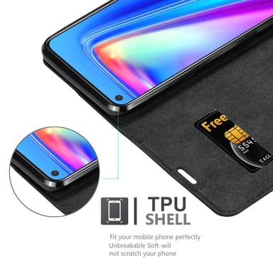 Realme 7 4G Cover Etui Case (Sort)