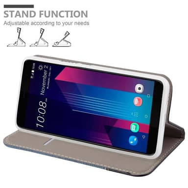 HTC U11 PLUS Pungetui Cover Case (Blå)