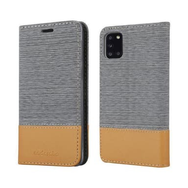 Samsung Galaxy A31 Pungetui Cover Case (Grå)