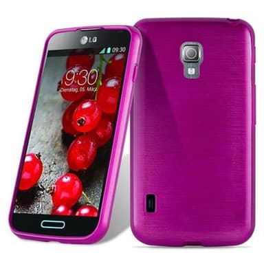 LG L7 II (2. SIM) Cover Etui Case (Lyserød)