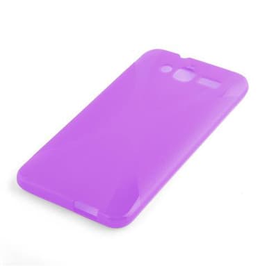 Huawei ASCEND GX1 Etui Case Cover (Lilla)