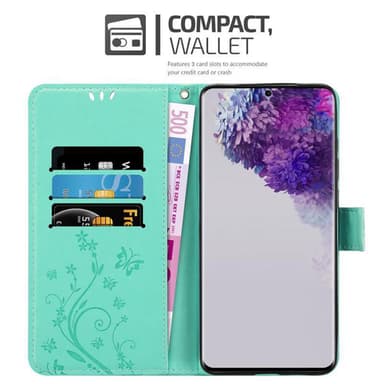 Samsung Galaxy S20 ULTRA Pungetui Cover Case (Turkis)