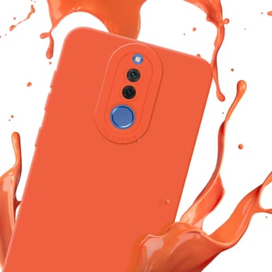 Huawei MATE 10 LITE Cover Etui Case (Orange)