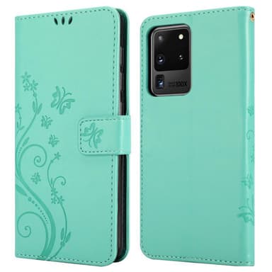 Samsung Galaxy S20 ULTRA Pungetui Cover Case (Turkis)