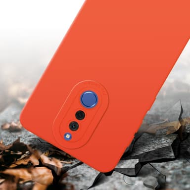 Huawei MATE 10 LITE Cover Etui Case (Orange)