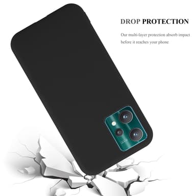 Cover Realme 9 4G / 9 PRO+ Etui Case (Sort)