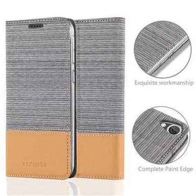 HTC Desire 820 Pungetui Cover Case (Grå)