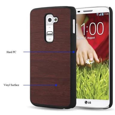 LG G2 Etui Case Cover (Brun)