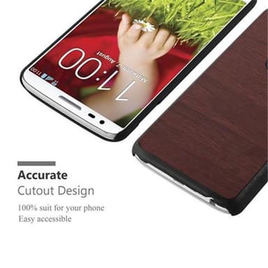 LG G2 Etui Case Cover (Brun)
