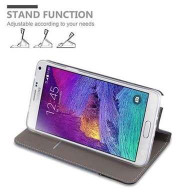 Samsung Galaxy NOTE 4 Pungetui Cover Case (Blå)
