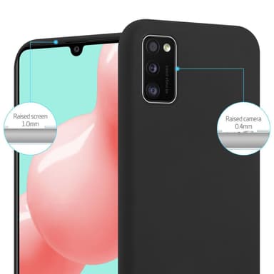 Cover Samsung Galaxy A41 Etui Case (Sort)