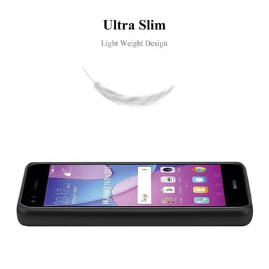 Huawei Y6 PRO 2017 Cover Etui Case (Sort)