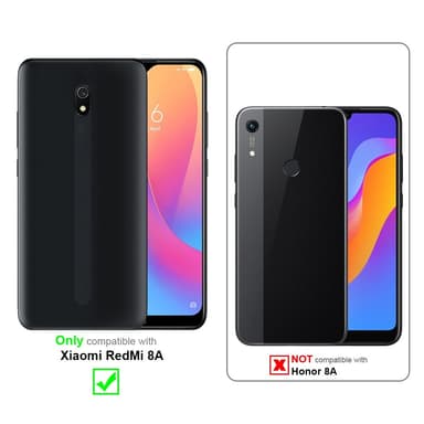 Xiaomi RedMi 8A Cover Etui Case (Rød)