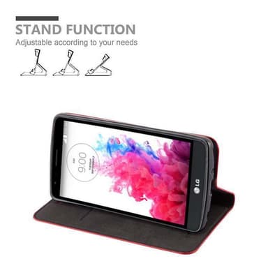 LG G3 STYLUS Cover Etui Case (Rød)
