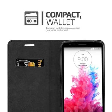LG G3 STYLUS Cover Etui Case (Rød)