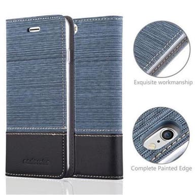 iPhone 6 PLUS / 6S PLUS Pungetui Cover Case (Blå)
