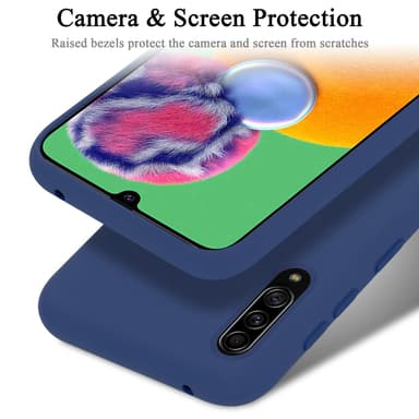 Samsung Galaxy A90 5G Cover Etui Case (Blå)