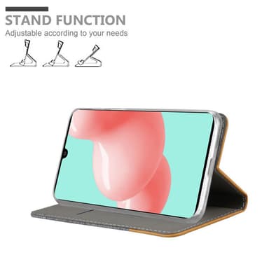 Samsung Galaxy A41 Pungetui Cover Case (Grå)