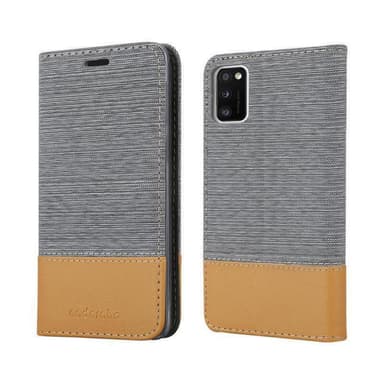 Samsung Galaxy A41 Pungetui Cover Case (Grå)