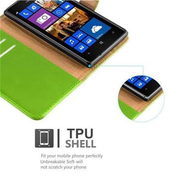 Cover Nokia Lumia 925 Etui Case (Grøn)