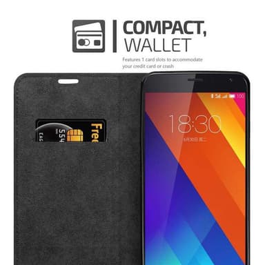 MEIZU MX5 Cover Etui Case (Brun)