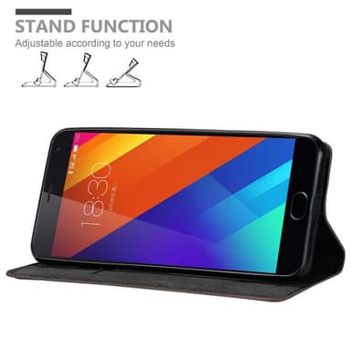 MEIZU MX5 Cover Etui Case (Brun)