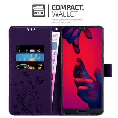 Huawei P20 PRO / P20 PLUS Pungetui Cover Case (Lilla)