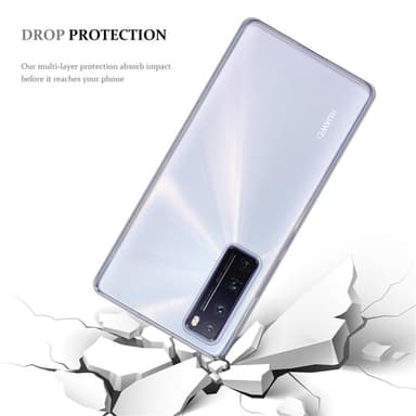 Huawei NOVA 7 PRO 5G Cover TPU Etui (Gennemsigtig)