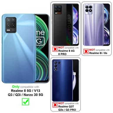 Realme 8 5G / V13 / Q3 / Q3i / Narzo 30 5G Cover Etui