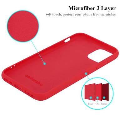 iPhone 11 PRO Cover Etui Case (Rød)