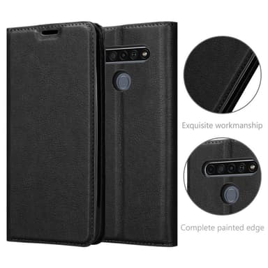 LG K61 Cover Etui Case (Sort)