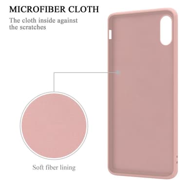 iPhone X / XS Cover Etui Case (Lyserød)