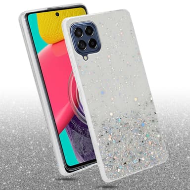 Samsung Galaxy M53 5G Cover Etui Case (Gennemsigtig)