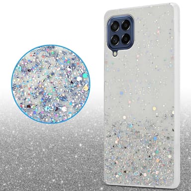 Samsung Galaxy M53 5G Cover Etui Case (Gennemsigtig)