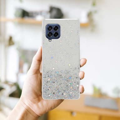 Samsung Galaxy M53 5G Cover Etui Case (Gennemsigtig)