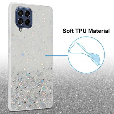 Samsung Galaxy M53 5G Cover Etui Case (Gennemsigtig)