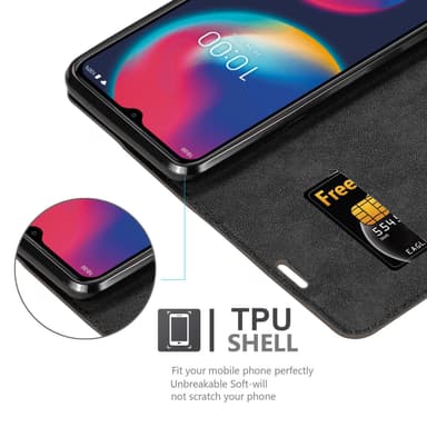 WIKO VIEW 4 Cover Etui Case (Brun)