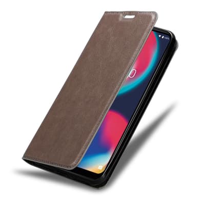WIKO VIEW 4 Cover Etui Case (Brun)