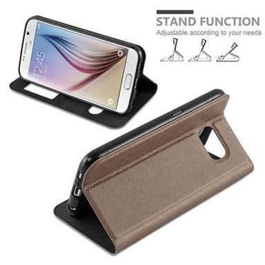 Pungetui Samsung Galaxy S6 Cover Case (Brun)