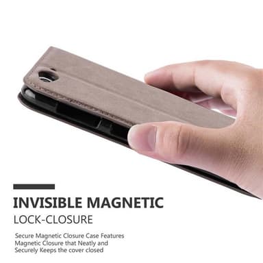 ZTE Blade S6 Cover Etui Case (Brun)
