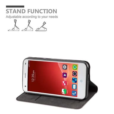 ZTE Blade S6 Cover Etui Case (Brun)