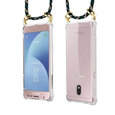 Samsung Galaxy J5 2017 Etui Cover Kæde (Brun)