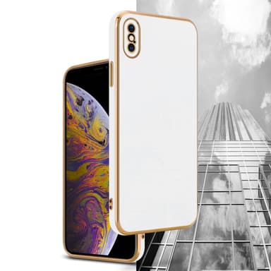 iPhone XS MAX Cover Etui Case (Hvid)