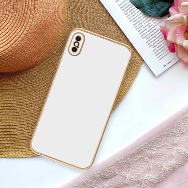 iPhone XS MAX Cover Etui Case (Hvid)