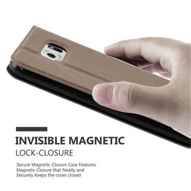 Pungetui Samsung Galaxy S6 Cover Case (Brun)