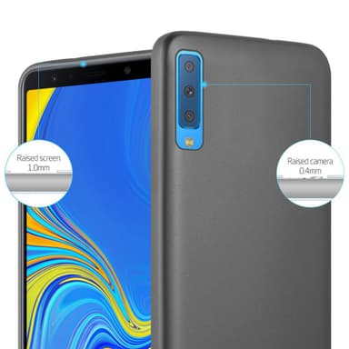Samsung Galaxy A7 2018 Cover Etui Case (Grå)