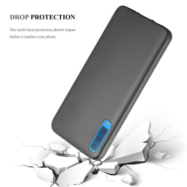 Samsung Galaxy A7 2018 Cover Etui Case (Grå)