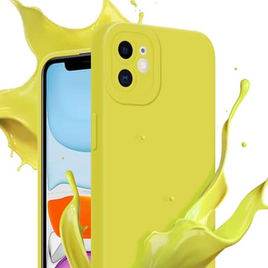 iPhone 12 Cover Etui Case (Gul)