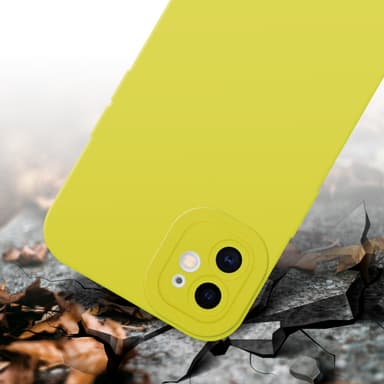 iPhone 12 Cover Etui Case (Gul)